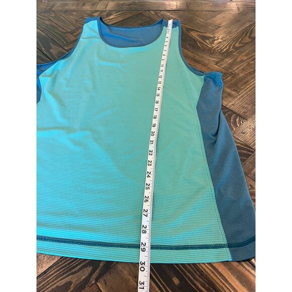Lululemon Sleeveless Tank Top Women XL Colorblock Active Light Athletic Loose - Picture 5 of 6